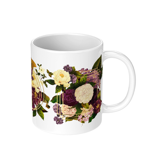 Grace Floral wreaths Ceramic Mug