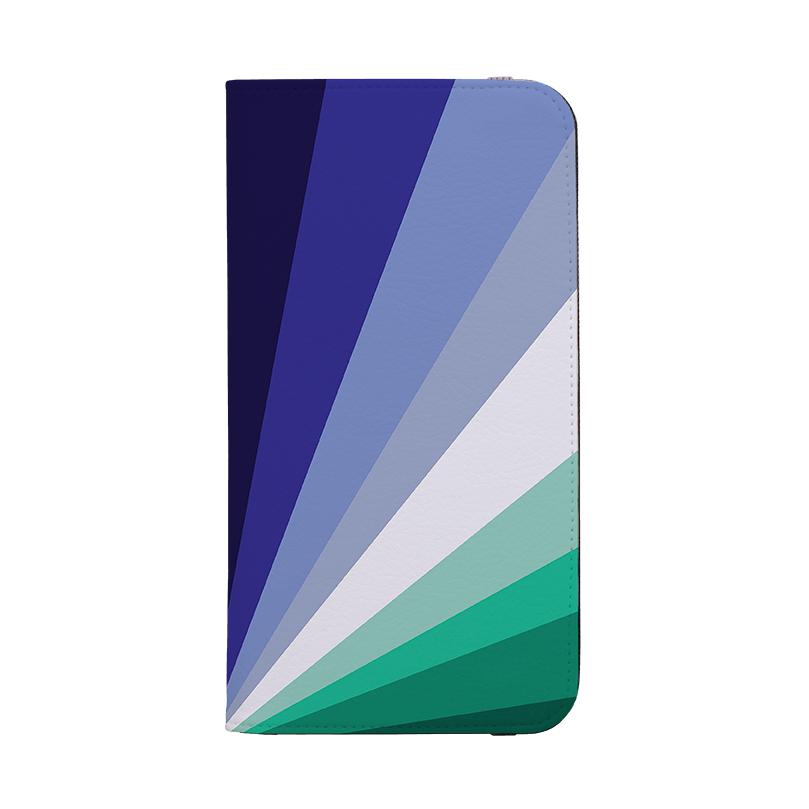 Wallet phone case-Gradient Fan Wallet Case By Kitty Joseph-All Products Are Printed To OrderNo returns will be entertained if you select the wrong model. Please ensure you select the right modelDesigned to be stylish as well as protective. Made from a combination of Vegan leather and printed with a classy satin finish, our cases will surely make you stand out from the crowd.Product DetailsVegan Leather Wallet Folio Case Vegan leather. 3 slots for cards Fully printed exterior. CompatibilitySee dr