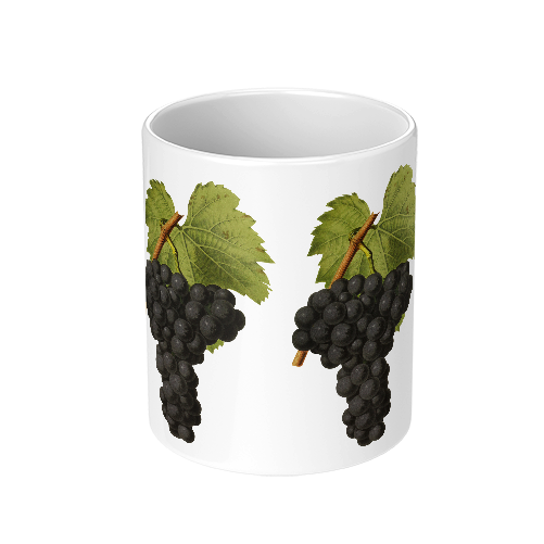 Grapes Ceramic Mug