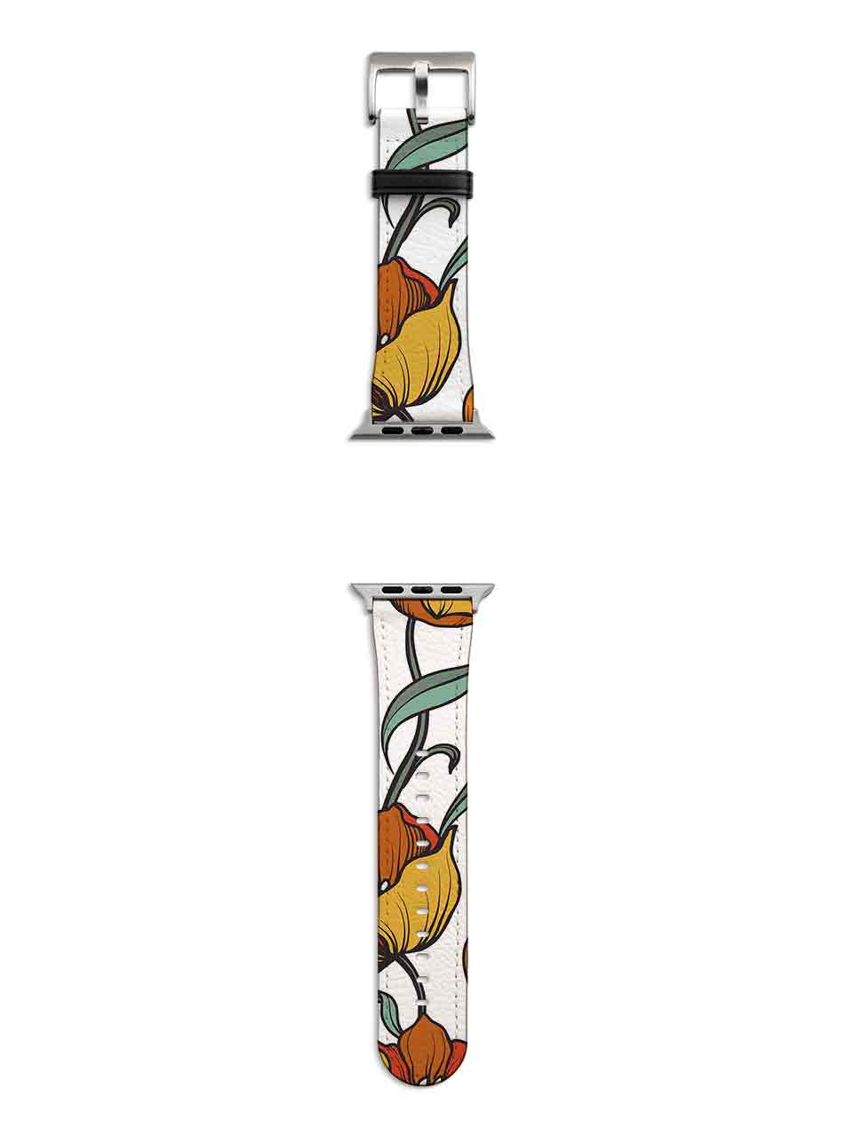 Happy Floral Apple Watch Strap