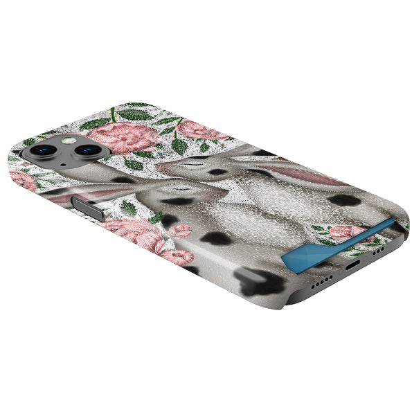Hares And Peonies Case and Card Case By Catherine Rowe