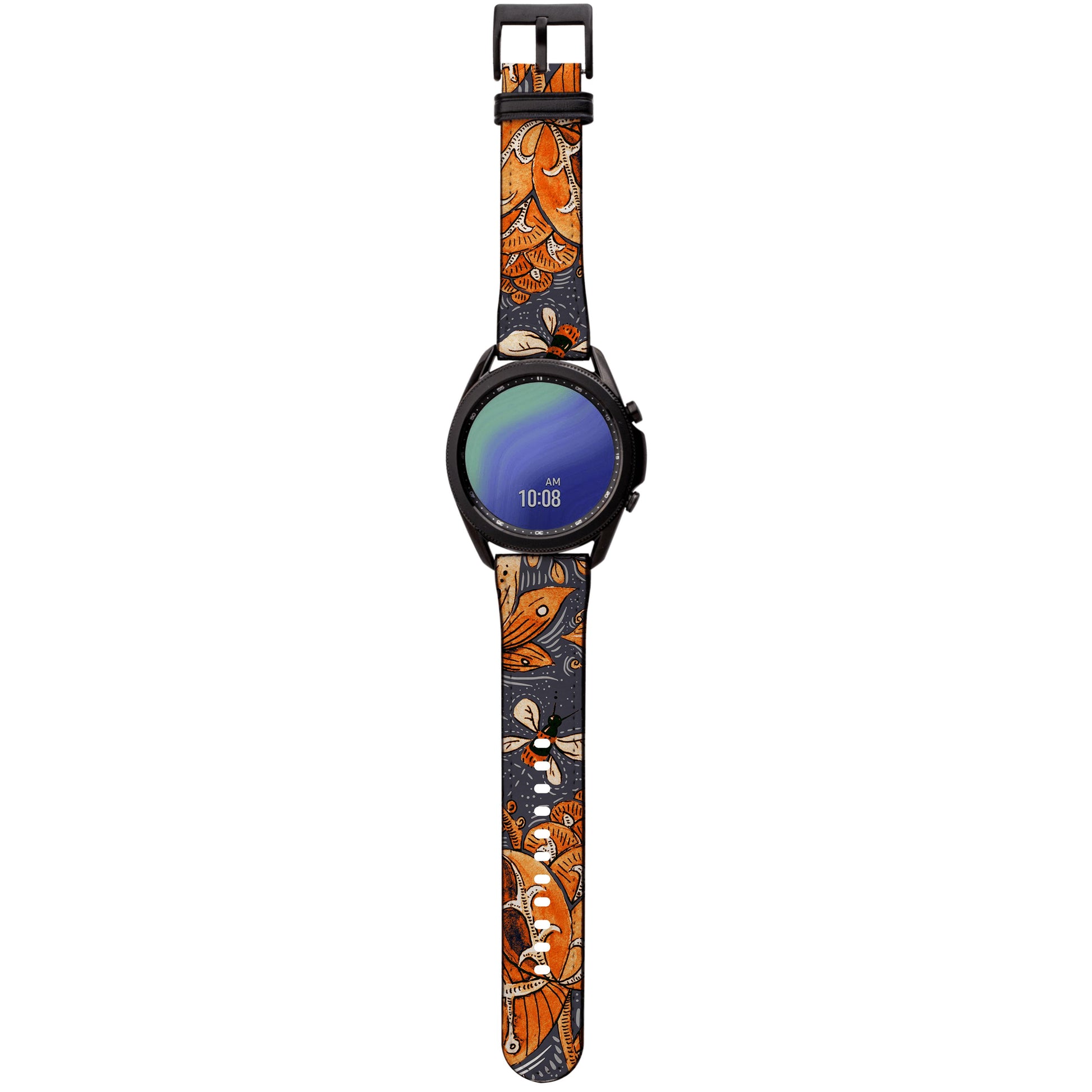 Apple Watch Straps-Hidcote Manor Android Watch Strap-Paper Leather Samsung Watch Straps Product Details Get trendy with our Paper leather Samsung Watch bands. Available for all models of Samsung watch. High quality Paper Leather Fully printed on all exterior sides. Samsung Watch Band 40mm/42mm Samsung Watch Band 45mm/46mm-Stringberry