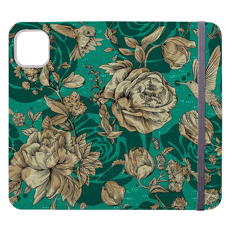 Wallet phone case-Highgrove Garden-Vegan Leather Wallet Case Vegan leather. 3 slots for cards Fully printed exterior. Compatibility See drop down menu for options, please select the right case as we print to order.-Stringberry