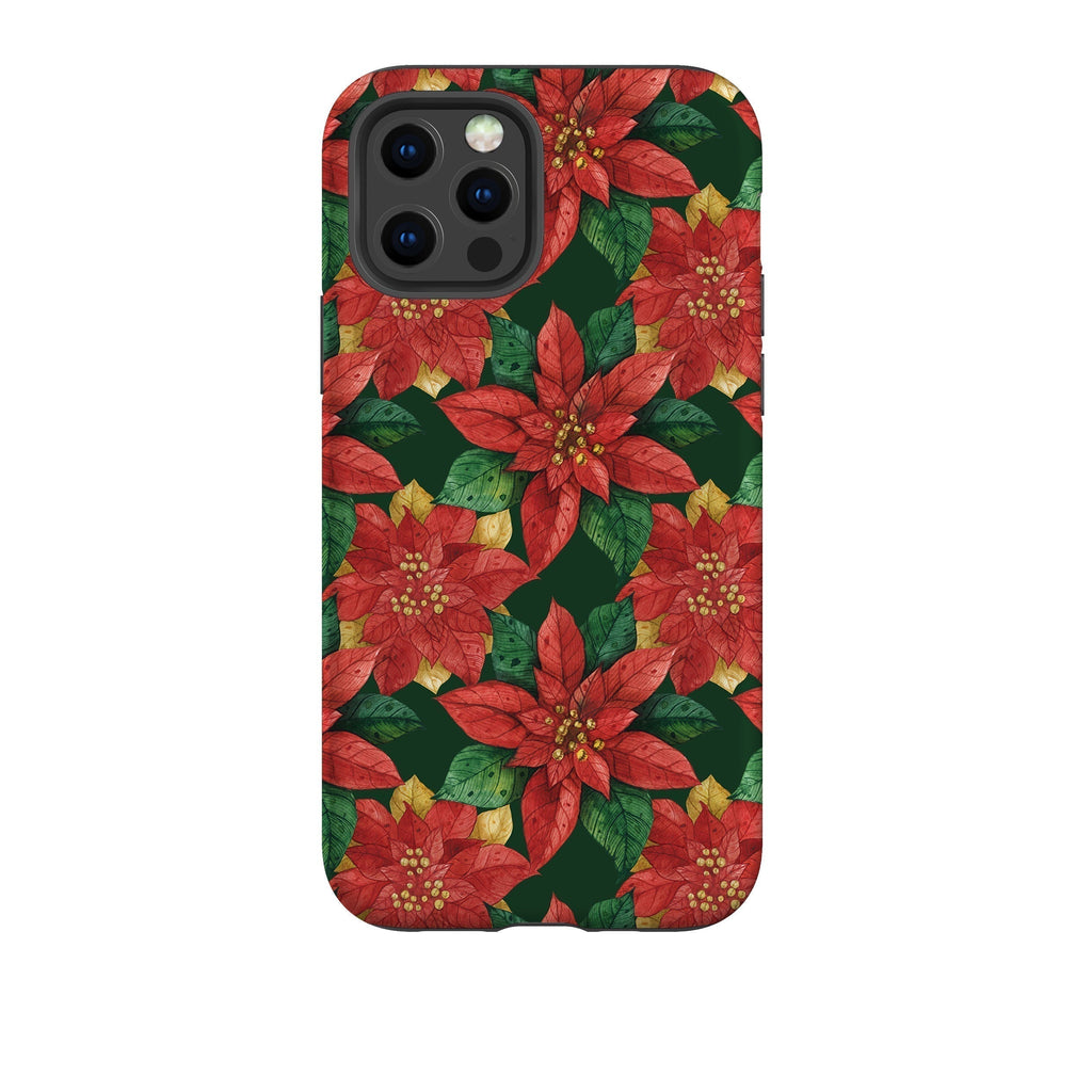 iPhone phone case-Blooms Of The Season II-Product Details Raised bevel to protect screen from scratches. Impact resistant polycarbonate shell and shock absorbing inner TPU liner. Secure fit with design wrapping around side of the case and full access to ports. Compatible with Qi-standard wireless charging. Thickness 1/8 inch (3mm), weight 30g. Compatibility See drop down menu for options, please select the right case as we print to order.-Stringberry