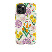 iPhone phone case-Botanical By Caroline Bonne Muller-Product Details Raised bevel to protect screen from scratches. Impact resistant polycarbonate shell and shock absorbing inner TPU liner. Secure fit with design wrapping around side of the case and full access to ports. Compatible with Qi-standard wireless charging. Thickness 1/8 inch (3mm), weight 30g. Compatibility See drop down menu for options, please select the right case as we print to order.-Stringberry