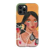 iPhone phone case-Cheers By Caroline Bonne Muller-Product Details Raised bevel to protect screen from scratches. Impact resistant polycarbonate shell and shock absorbing inner TPU liner. Secure fit with design wrapping around side of the case and full access to ports. Compatible with Qi-standard wireless charging. Thickness 1/8 inch (3mm), weight 30g. Compatibility See drop down menu for options, please select the right case as we print to order.-Stringberry