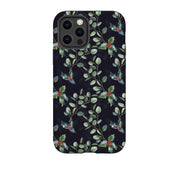 iPhone phone case-Enchanted Xmas-Product Details Raised bevel to protect screen from scratches. Impact resistant polycarbonate shell and shock absorbing inner TPU liner. Secure fit with design wrapping around side of the case and full access to ports. Compatible with Qi-standard wireless charging. Thickness 1/8 inch (3mm), weight 30g. Compatibility See drop down menu for options, please select the right case as we print to order.-Stringberry