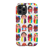 iPhone phone case-Pride By Caroline Bonne Muller-Product Details Raised bevel to protect screen from scratches. Impact resistant polycarbonate shell and shock absorbing inner TPU liner. Secure fit with design wrapping around side of the case and full access to ports. Compatible with Qi-standard wireless charging. Thickness 1/8 inch (3mm), weight 30g. Compatibility See drop down menu for options, please select the right case as we print to order.-Stringberry