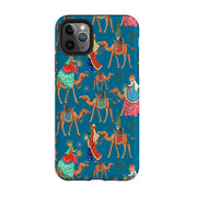iPhone phone case-Three Kings By Catherine Rowe-Product Details Raised bevel to protect screen from scratches. Impact resistant polycarbonate shell and shock absorbing inner TPU liner. Secure fit with design wrapping around side of the case and full access to ports. Compatible with Qi-standard wireless charging. Thickness 1/8 inch (3mm), weight 30g. Compatibility See drop down menu for options, please select the right case as we print to order.-Stringberry