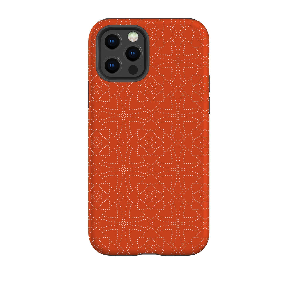 iPhone phone case-Winter Patterns-Product Details Raised bevel to protect screen from scratches. Impact resistant polycarbonate shell and shock absorbing inner TPU liner. Secure fit with design wrapping around side of the case and full access to ports. Compatible with Qi-standard wireless charging. Thickness 1/8 inch (3mm), weight 30g. Compatibility See drop down menu for options, please select the right case as we print to order.-Stringberry
