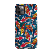 iPhone phone case-Adachi-Product Details Raised bevel to protect screen from scratches. Impact resistant polycarbonate shell and shock absorbing inner TPU liner. Secure fit with design wrapping around side of the case and full access to ports. Compatible with Qi-standard wireless charging. Thickness 1/8 inch (3mm), weight 30g. Compatibility See drop down menu for options, please select the right case as we print to order.-Stringberry