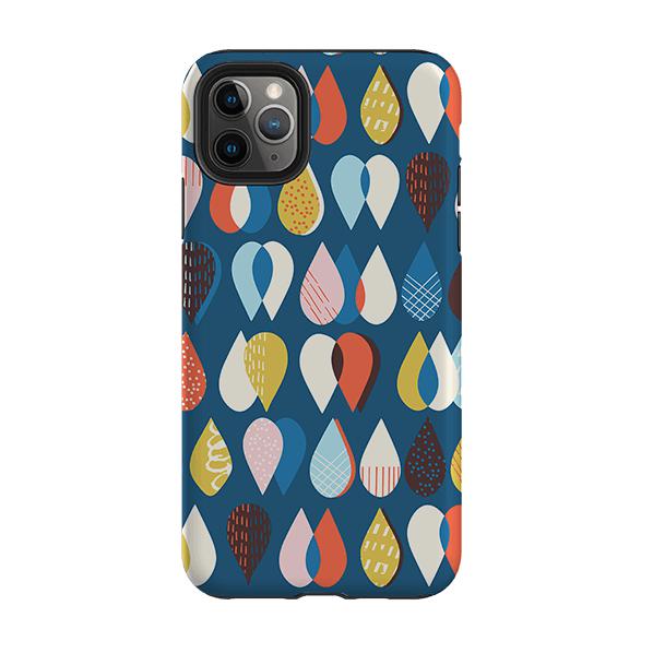 iPhone phone case-April Splash By Ali Brookes-Product Details Raised bevel to protect screen from scratches. Impact resistant polycarbonate shell and shock absorbing inner TPU liner. Secure fit with design wrapping around side of the case and full access to ports. Compatible with Qi-standard wireless charging. Thickness 1/8 inch (3mm), weight 30g. Compatibility See drop down menu for options, please select the right case as we print to order.-Stringberry