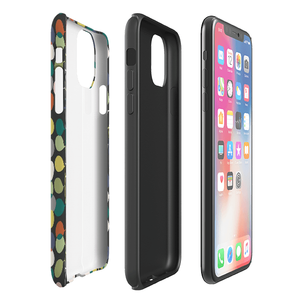 iPhone phone case-Atelier Fairylights By Sarah Campbell-Product Details Raised bevel to protect screen from scratches. Impact resistant polycarbonate shell and shock absorbing inner TPU liner. Secure fit with design wrapping around side of the case and full access to ports. Compatible with Qi-standard wireless charging. Thickness 1/8 inch (3mm), weight 30g. Compatibility See drop down menu for options, please select the right case as we print to order.-Stringberry