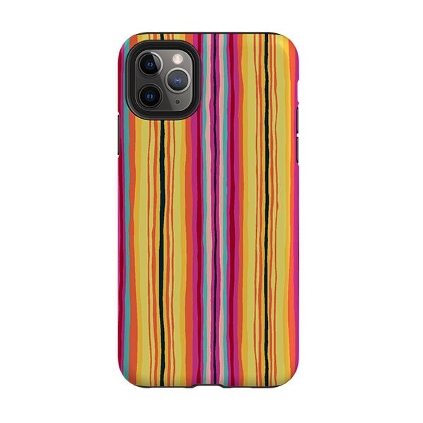 iPhone phone case-Atelier Stripe By Sarah Campbell-Product Details Raised bevel to protect screen from scratches. Impact resistant polycarbonate shell and shock absorbing inner TPU liner. Secure fit with design wrapping around side of the case and full access to ports. Compatible with Qi-standard wireless charging. Thickness 1/8 inch (3mm), weight 30g. Compatibility See drop down menu for options, please select the right case as we print to order.-Stringberry