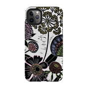 iPhone phone case-Autumn Seeds By Kate Heiss-Product Details Raised bevel to protect screen from scratches. Impact resistant polycarbonate shell and shock absorbing inner TPU liner. Secure fit with design wrapping around side of the case and full access to ports. Compatible with Qi-standard wireless charging. Thickness 1/8 inch (3mm), weight 30g. Compatibility See drop down menu for options, please select the right case as we print to order.-Stringberry