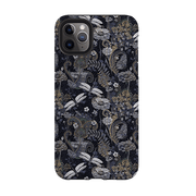 iPhone phone case-Belsay Pattern-Product Details Raised bevel to protect screen from scratches. Impact resistant polycarbonate shell and shock absorbing inner TPU liner. Secure fit with design wrapping around side of the case and full access to ports. Compatible with Qi-standard wireless charging. Thickness 1/8 inch (3mm), weight 30g. Compatibility See drop down menu for options, please select the right case as we print to order.-Stringberry
