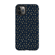 iPhone phone case-Blue Rain-Product Details Raised bevel to protect screen from scratches. Impact resistant polycarbonate shell and shock absorbing inner TPU liner. Secure fit with design wrapping around side of the case and full access to ports. Compatible with Qi-standard wireless charging. Thickness 1/8 inch (3mm), weight 30g. Compatibility See drop down menu for options, please select the right case as we print to order.-Stringberry