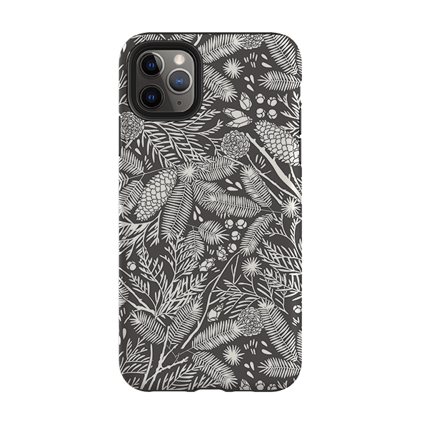 iPhone phone case-Boreal By Meghann Rader-Product Details Raised bevel to protect screen from scratches. Impact resistant polycarbonate shell and shock absorbing inner TPU liner. Secure fit with design wrapping around side of the case and full access to ports. Compatible with Qi-standard wireless charging. Thickness 1/8 inch (3mm), weight 30g. Compatibility See drop down menu for options, please select the right case as we print to order.-Stringberry