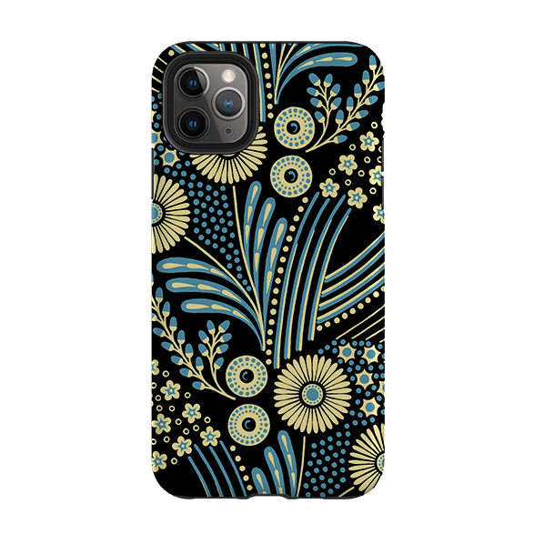 iPhone phone case-Bouquets By Cressida Bell-Product Details Raised bevel to protect screen from scratches. Impact resistant polycarbonate shell and shock absorbing inner TPU liner. Secure fit with design wrapping around side of the case and full access to ports. Compatible with Qi-standard wireless charging. Thickness 1/8 inch (3mm), weight 30g. Compatibility See drop down menu for options, please select the right case as we print to order.-Stringberry