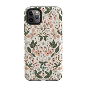iPhone phone case-Bugs And Berries Pattern By Meghann Rader-Product Details Raised bevel to protect screen from scratches. Impact resistant polycarbonate shell and shock absorbing inner TPU liner. Secure fit with design wrapping around side of the case and full access to ports. Compatible with Qi-standard wireless charging. Thickness 1/8 inch (3mm), weight 30g. Compatibility See drop down menu for options, please select the right case as we print to order.-Stringberry