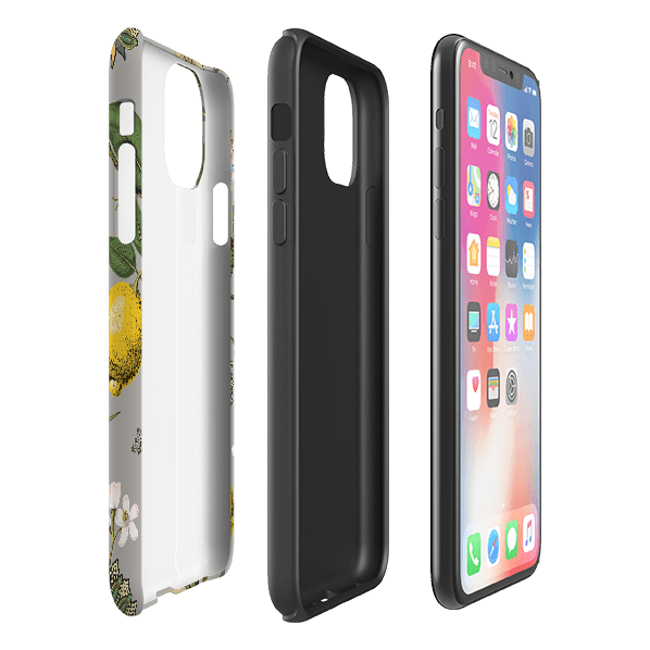 iPhone phone case-Burnby Hall-Product Details Raised bevel to protect screen from scratches. Impact resistant polycarbonate shell and shock absorbing inner TPU liner. Secure fit with design wrapping around side of the case and full access to ports. Compatible with Qi-standard wireless charging. Thickness 1/8 inch (3mm), weight 30g. Compatibility See drop down menu for options, please select the right case as we print to order.-Stringberry
