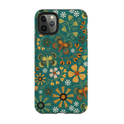 iPhone phone case-Butterflies Autumn By Suzy Taylor-Product Details Raised bevel to protect screen from scratches. Impact resistant polycarbonate shell and shock absorbing inner TPU liner. Secure fit with design wrapping around side of the case and full access to ports. Compatible with Qi-standard wireless charging. Thickness 1/8 inch (3mm), weight 30g. Compatibility See drop down menu for options, please select the right case as we print to order.-Stringberry