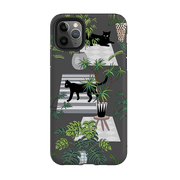 iPhone phone case-Catfield-Product Details Raised bevel to protect screen from scratches. Impact resistant polycarbonate shell and shock absorbing inner TPU liner. Secure fit with design wrapping around side of the case and full access to ports. Compatible with Qi-standard wireless charging. Thickness 1/8 inch (3mm), weight 30g. Compatibility See drop down menu for options, please select the right case as we print to order.-Stringberry