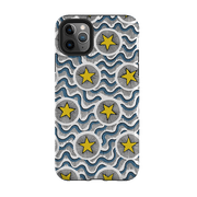 iPhone phone case-Celestial By Cressida Bell-Product Details Raised bevel to protect screen from scratches. Impact resistant polycarbonate shell and shock absorbing inner TPU liner. Secure fit with design wrapping around side of the case and full access to ports. Compatible with Qi-standard wireless charging. Thickness 1/8 inch (3mm), weight 30g. Compatibility See drop down menu for options, please select the right case as we print to order.-Stringberry