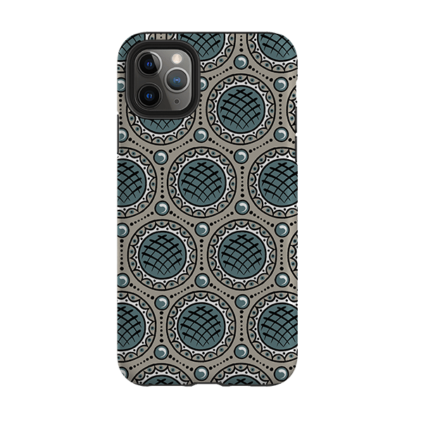 iPhone phone case-Charleston Green By Cressida Bell-Product Details Raised bevel to protect screen from scratches. Impact resistant polycarbonate shell and shock absorbing inner TPU liner. Secure fit with design wrapping around side of the case and full access to ports. Compatible with Qi-standard wireless charging. Thickness 1/8 inch (3mm), weight 30g. Compatibility See drop down menu for options, please select the right case as we print to order.-Stringberry