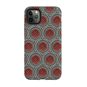 iPhone phone case-Charleston Red By Cressida Bell-Product Details Raised bevel to protect screen from scratches. Impact resistant polycarbonate shell and shock absorbing inner TPU liner. Secure fit with design wrapping around side of the case and full access to ports. Compatible with Qi-standard wireless charging. Thickness 1/8 inch (3mm), weight 30g. Compatibility See drop down menu for options, please select the right case as we print to order.-Stringberry