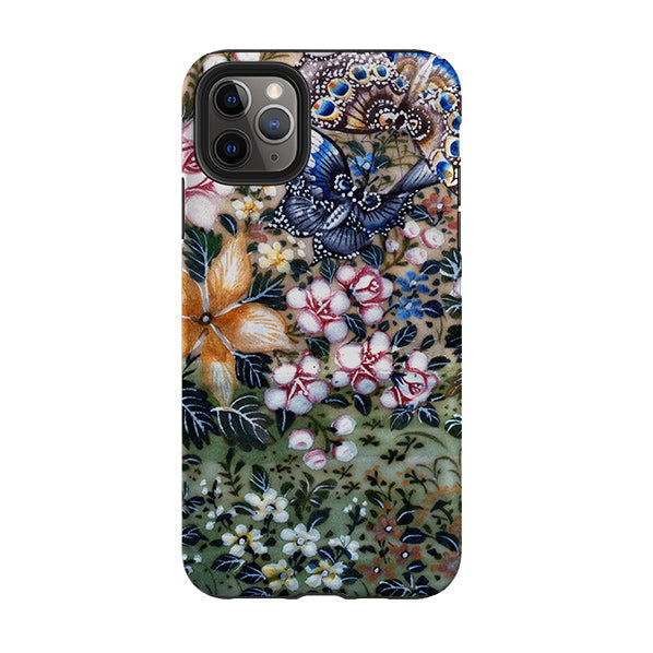 iPhone phone case-Chinese Gardens 1 By Heritage-Product Details Raised bevel to protect screen from scratches. Impact resistant polycarbonate shell and shock absorbing inner TPU liner. Secure fit with design wrapping around side of the case and full access to ports. Compatible with Qi-standard wireless charging. Thickness 1/8 inch (3mm), weight 30g. Compatibility See drop down menu for options, please select the right case as we print to order.-Stringberry