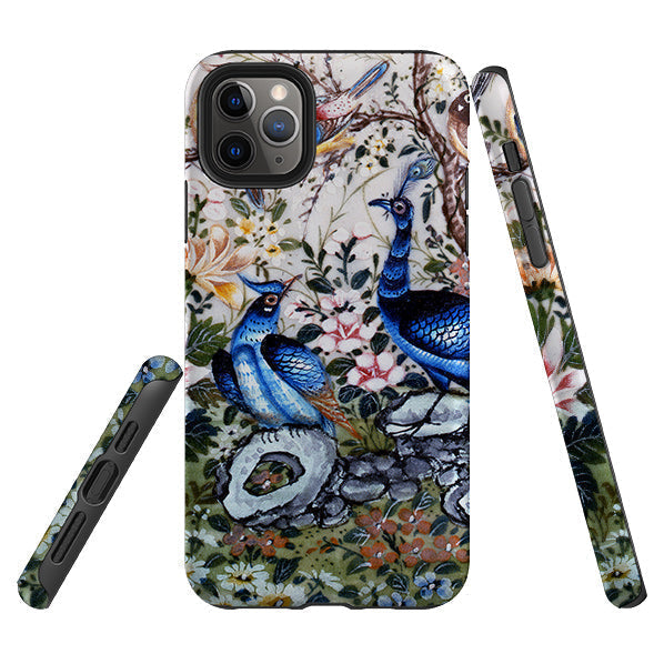 iPhone phone case-Chinese Gardens 2 By Heritage-Product Details Raised bevel to protect screen from scratches. Impact resistant polycarbonate shell and shock absorbing inner TPU liner. Secure fit with design wrapping around side of the case and full access to ports. Compatible with Qi-standard wireless charging. Thickness 1/8 inch (3mm), weight 30g. Compatibility See drop down menu for options, please select the right case as we print to order.-Stringberry