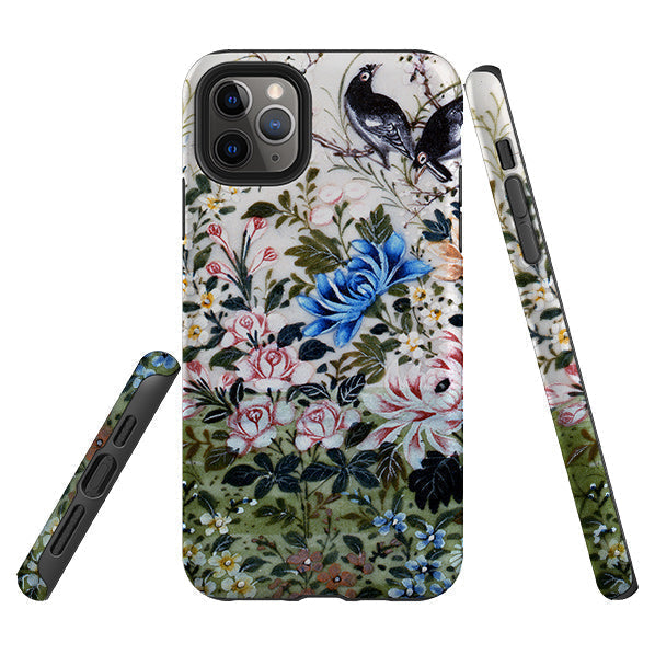 iPhone phone case-Chinese Gardens 3 By Heritage-Product Details Raised bevel to protect screen from scratches. Impact resistant polycarbonate shell and shock absorbing inner TPU liner. Secure fit with design wrapping around side of the case and full access to ports. Compatible with Qi-standard wireless charging. Thickness 1/8 inch (3mm), weight 30g. Compatibility See drop down menu for options, please select the right case as we print to order.-Stringberry