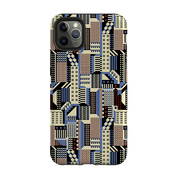 iPhone phone case-Cityscape By Cressida Bell-Product Details Raised bevel to protect screen from scratches. Impact resistant polycarbonate shell and shock absorbing inner TPU liner. Secure fit with design wrapping around side of the case and full access to ports. Compatible with Qi-standard wireless charging. Thickness 1/8 inch (3mm), weight 30g. Compatibility See drop down menu for options, please select the right case as we print to order.-Stringberry