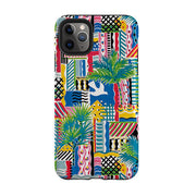 iPhone phone case-Cote D'Azur By Sarah Campbell-Product Details Raised bevel to protect screen from scratches. Impact resistant polycarbonate shell and shock absorbing inner TPU liner. Secure fit with design wrapping around side of the case and full access to ports. Compatible with Qi-standard wireless charging. Thickness 1/8 inch (3mm), weight 30g. Compatibility See drop down menu for options, please select the right case as we print to order.-Stringberry