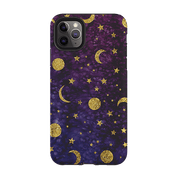 iPhone phone case-Desert Nights-Product Details Raised bevel to protect screen from scratches. Impact resistant polycarbonate shell and shock absorbing inner TPU liner. Secure fit with design wrapping around side of the case and full access to ports. Compatible with Qi-standard wireless charging. Thickness 1/8 inch (3mm), weight 30g. Compatibility See drop down menu for options, please select the right case as we print to order.-Stringberry