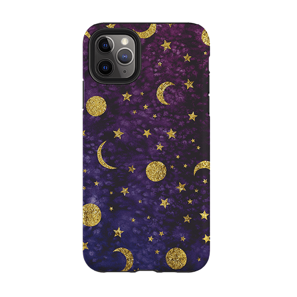 iPhone phone case-Desert Nights-Product Details Raised bevel to protect screen from scratches. Impact resistant polycarbonate shell and shock absorbing inner TPU liner. Secure fit with design wrapping around side of the case and full access to ports. Compatible with Qi-standard wireless charging. Thickness 1/8 inch (3mm), weight 30g. Compatibility See drop down menu for options, please select the right case as we print to order.-Stringberry