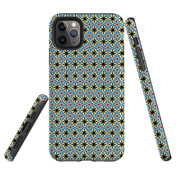 iPhone phone case-Diamonds By Cressida Bell-Product Details Raised bevel to protect screen from scratches. Impact resistant polycarbonate shell and shock absorbing inner TPU liner. Secure fit with design wrapping around side of the case and full access to ports. Compatible with Qi-standard wireless charging. Thickness 1/8 inch (3mm), weight 30g. Compatibility See drop down menu for options, please select the right case as we print to order.-Stringberry