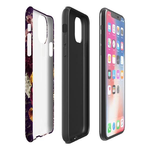 iPhone phone case-Dreams-Product Details Raised bevel to protect screen from scratches. Impact resistant polycarbonate shell and shock absorbing inner TPU liner. Secure fit with design wrapping around side of the case and full access to ports. Compatible with Qi-standard wireless charging. Thickness 1/8 inch (3mm), weight 30g. Compatibility See drop down menu for options, please select the right case as we print to order.-Stringberry
