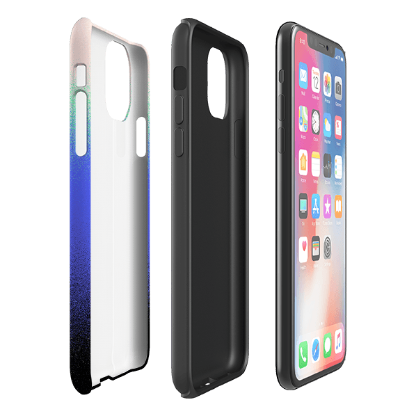 iPhone phone case-Dusk Haze By Kitty Joseph-Product Details Raised bevel to protect screen from scratches. Impact resistant polycarbonate shell and shock absorbing inner TPU liner. Secure fit with design wrapping around side of the case and full access to ports. Compatible with Qi-standard wireless charging. Thickness 1/8 inch (3mm), weight 30g. Compatibility See drop down menu for options, please select the right case as we print to order.-Stringberry