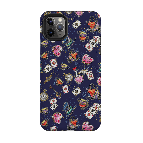 iPhone phone case-Fairytales-Product Details Raised bevel to protect screen from scratches. Impact resistant polycarbonate shell and shock absorbing inner TPU liner. Secure fit with design wrapping around side of the case and full access to ports. Compatible with Qi-standard wireless charging. Thickness 1/8 inch (3mm), weight 30g. Compatibility See drop down menu for options, please select the right case as we print to order.-Stringberry