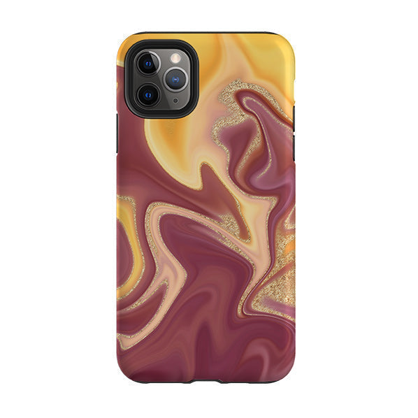 iPhone phone case-Fall (case does not glitter)-Product Details Raised bevel to protect screen from scratches. Impact resistant polycarbonate shell and shock absorbing inner TPU liner. Secure fit with design wrapping around side of the case and full access to ports. Compatible with Qi-standard wireless charging. Thickness 1/8 inch (3mm), weight 30g. Compatibility See drop down menu for options, please select the right case as we print to order.-Stringberry