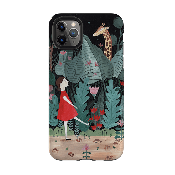 iPhone phone case-Fearless By Bex Parkin-Product Details Raised bevel to protect screen from scratches. Impact resistant polycarbonate shell and shock absorbing inner TPU liner. Secure fit with design wrapping around side of the case and full access to ports. Compatible with Qi-standard wireless charging. Thickness 1/8 inch (3mm), weight 30g. Compatibility See drop down menu for options, please select the right case as we print to order.-Stringberry