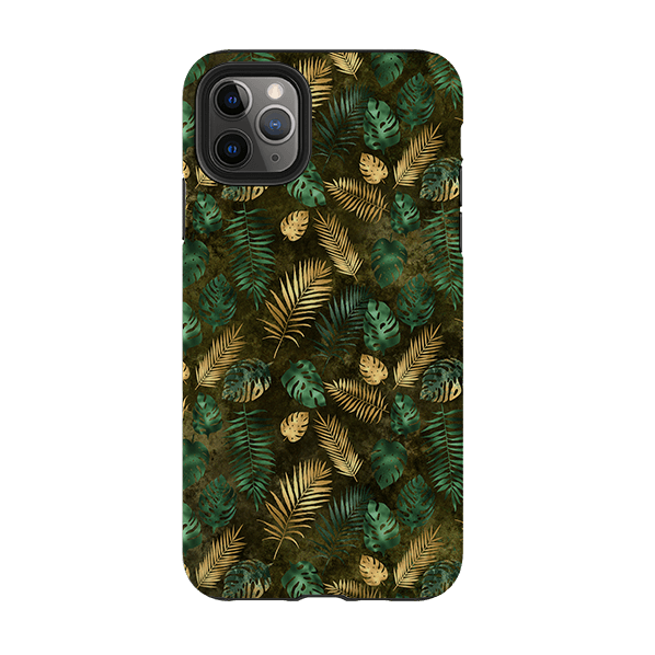 iPhone phone case-Feather Greens-Product Details Raised bevel to protect screen from scratches. Impact resistant polycarbonate shell and shock absorbing inner TPU liner. Secure fit with design wrapping around side of the case and full access to ports. Compatible with Qi-standard wireless charging. Thickness 1/8 inch (3mm), weight 30g. Compatibility See drop down menu for options, please select the right case as we print to order.-Stringberry