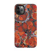 iPhone phone case-Flaming Volcano-Product Details Raised bevel to protect screen from scratches. Impact resistant polycarbonate shell and shock absorbing inner TPU liner. Secure fit with design wrapping around side of the case and full access to ports. Compatible with Qi-standard wireless charging. Thickness 1/8 inch (3mm), weight 30g. Compatibility See drop down menu for options, please select the right case as we print to order.-Stringberry