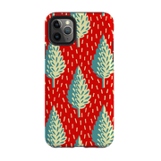 iPhone phone case-Forest By Cressida Bell-Product Details Raised bevel to protect screen from scratches. Impact resistant polycarbonate shell and shock absorbing inner TPU liner. Secure fit with design wrapping around side of the case and full access to ports. Compatible with Qi-standard wireless charging. Thickness 1/8 inch (3mm), weight 30g. Compatibility See drop down menu for options, please select the right case as we print to order.-Stringberry