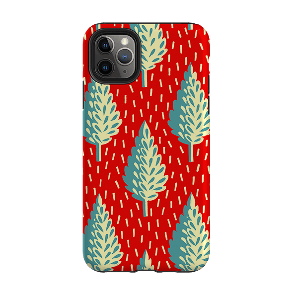 iPhone phone case-Forest By Cressida Bell-Product Details Raised bevel to protect screen from scratches. Impact resistant polycarbonate shell and shock absorbing inner TPU liner. Secure fit with design wrapping around side of the case and full access to ports. Compatible with Qi-standard wireless charging. Thickness 1/8 inch (3mm), weight 30g. Compatibility See drop down menu for options, please select the right case as we print to order.-Stringberry
