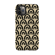 iPhone phone case-Fortunate-Product Details Raised bevel to protect screen from scratches. Impact resistant polycarbonate shell and shock absorbing inner TPU liner. Secure fit with design wrapping around side of the case and full access to ports. Compatible with Qi-standard wireless charging. Thickness 1/8 inch (3mm), weight 30g. Compatibility See drop down menu for options, please select the right case as we print to order.-Stringberry