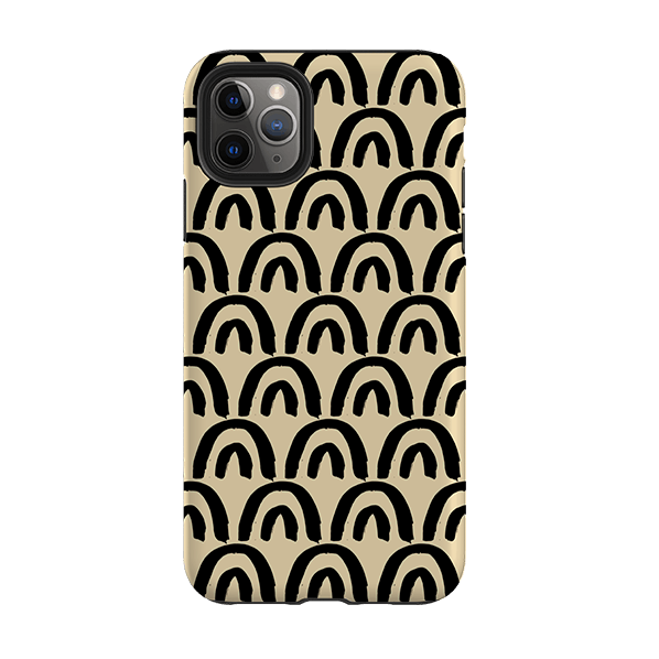 iPhone phone case-Fortunate-Product Details Raised bevel to protect screen from scratches. Impact resistant polycarbonate shell and shock absorbing inner TPU liner. Secure fit with design wrapping around side of the case and full access to ports. Compatible with Qi-standard wireless charging. Thickness 1/8 inch (3mm), weight 30g. Compatibility See drop down menu for options, please select the right case as we print to order.-Stringberry
