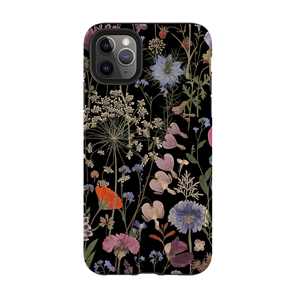 iPhone phone case-Full Bloom By Helen Ahpornsiri-Product Details Raised bevel to protect screen from scratches. Impact resistant polycarbonate shell and shock absorbing inner TPU liner. Secure fit with design wrapping around side of the case and full access to ports. Compatible with Qi-standard wireless charging. Thickness 1/8 inch (3mm), weight 30g. Compatibility See drop down menu for options, please select the right case as we print to order.-Stringberry